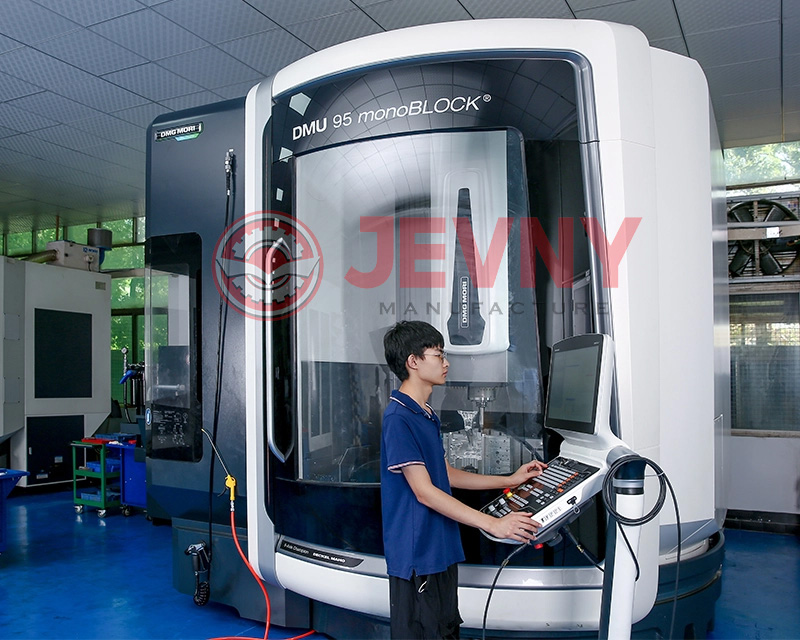 CNC machining workshop in China